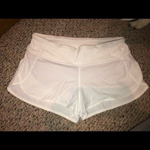 Lululemon speed shorts